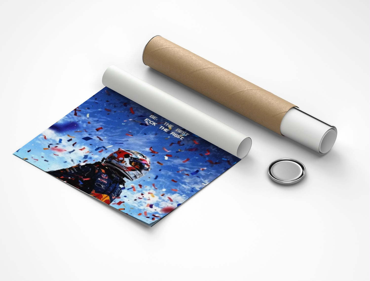 Rolled poster