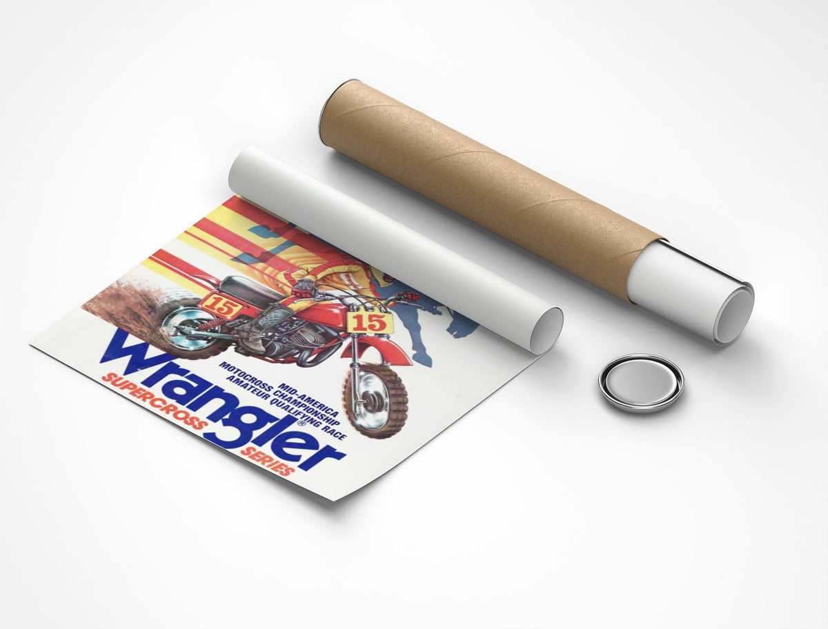 Rolled poster