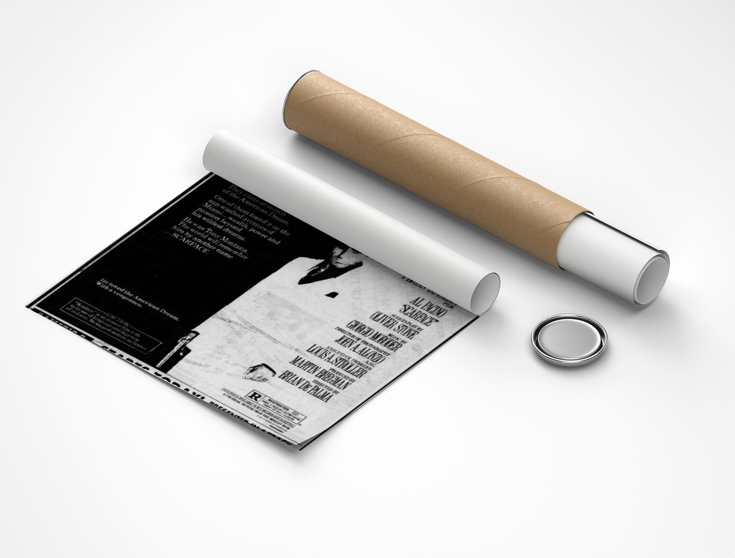 Rolled poster