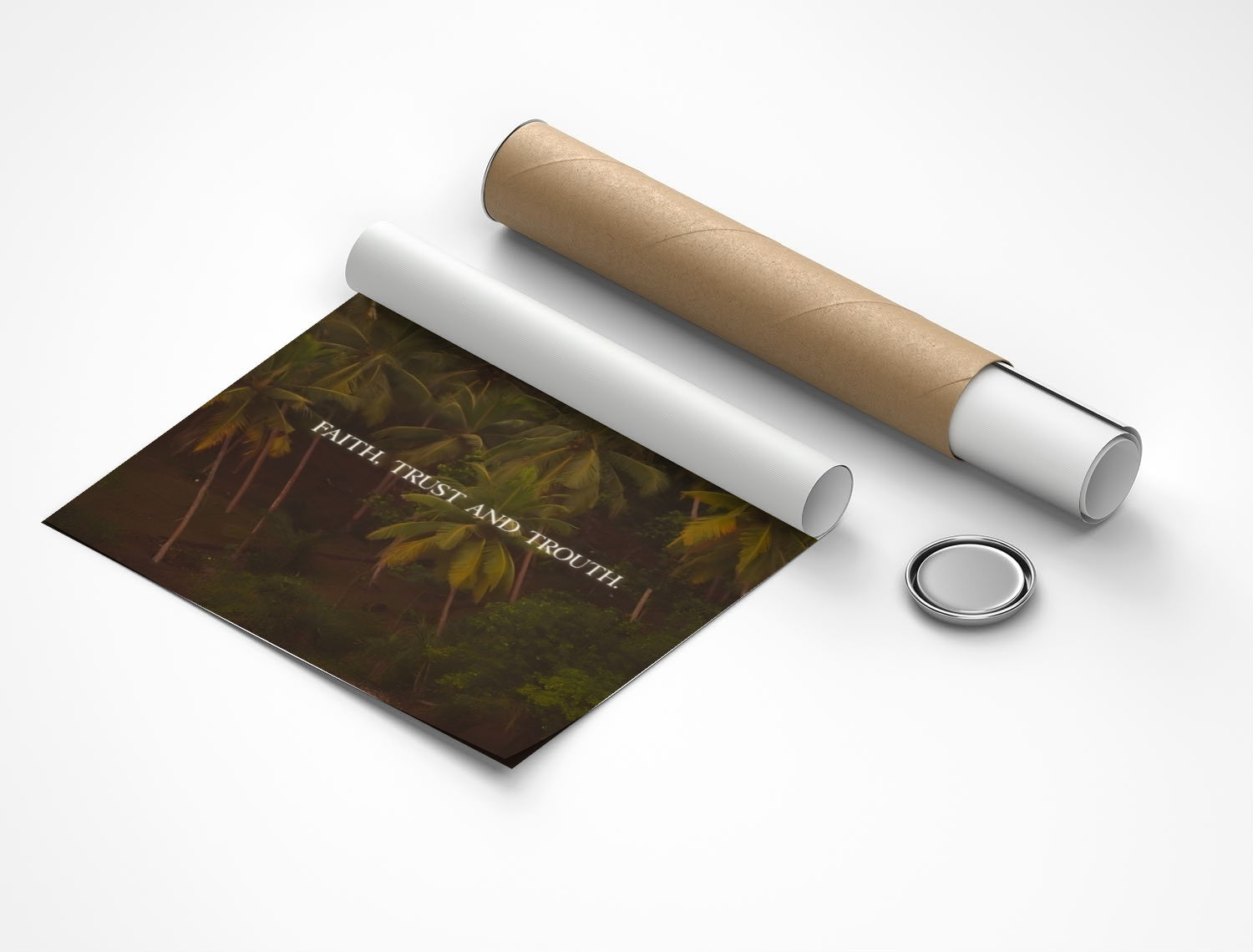 Rolled poster