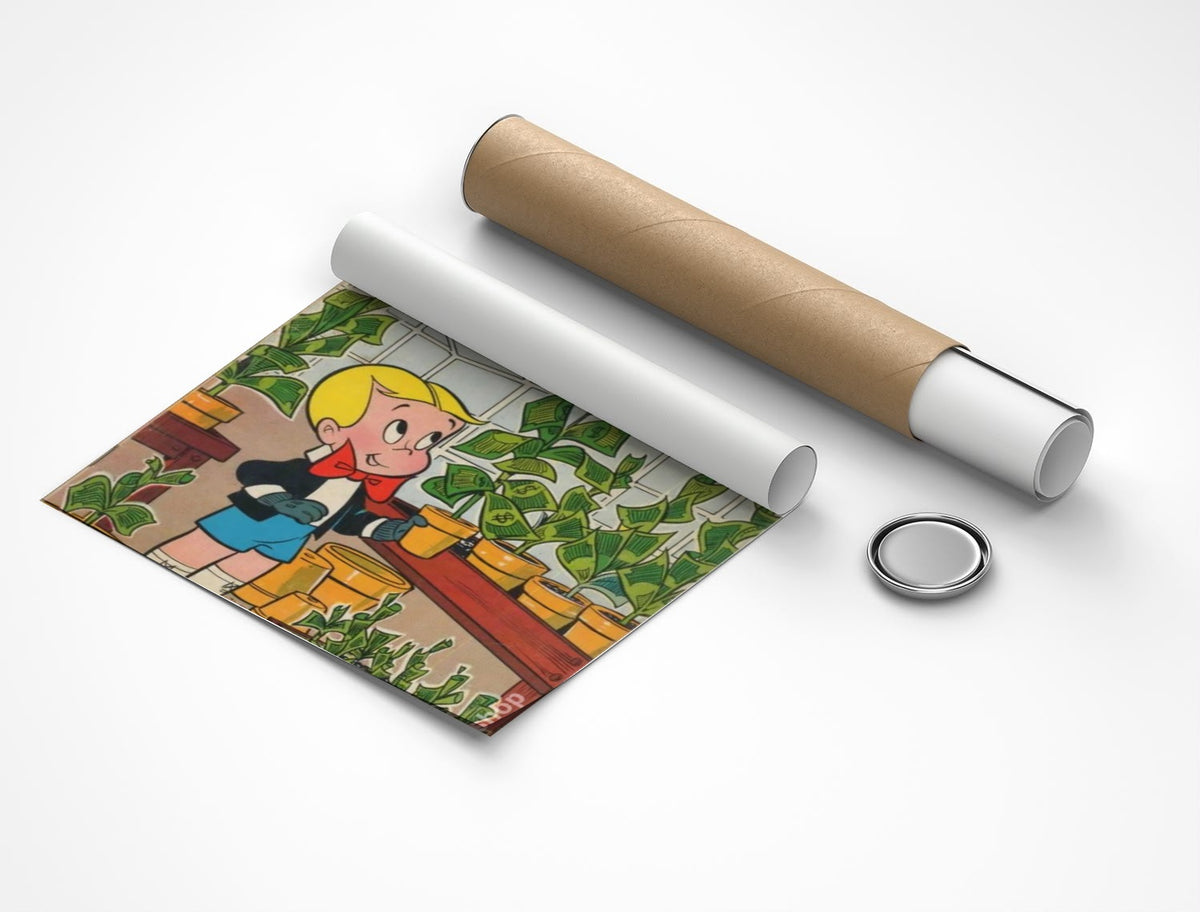 Rolled poster