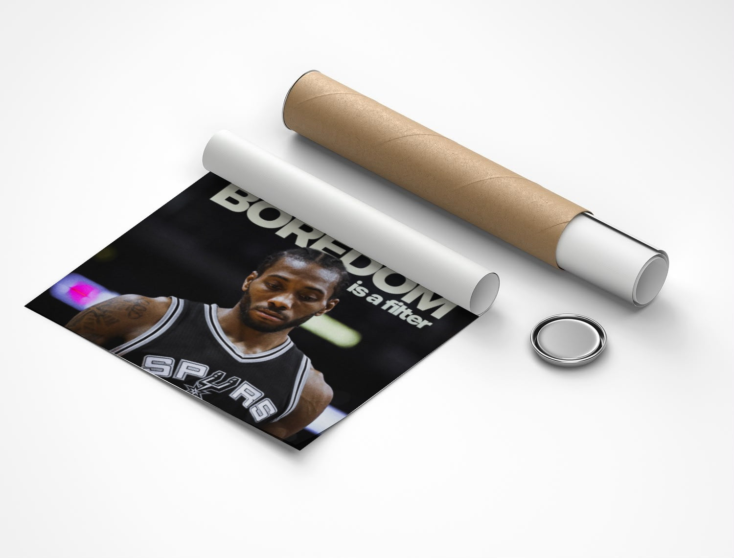 Rolled poster