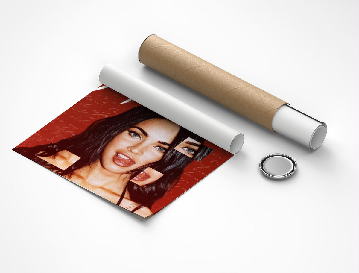Rolled poster