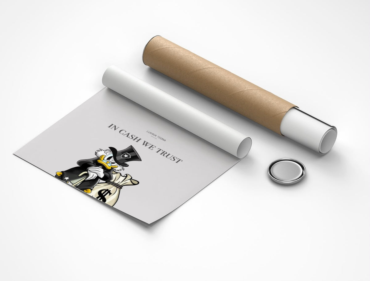 Rolled poster