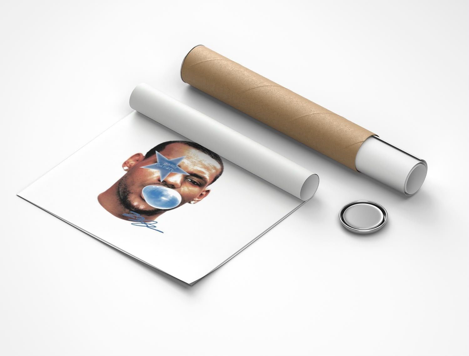 Rolled poster