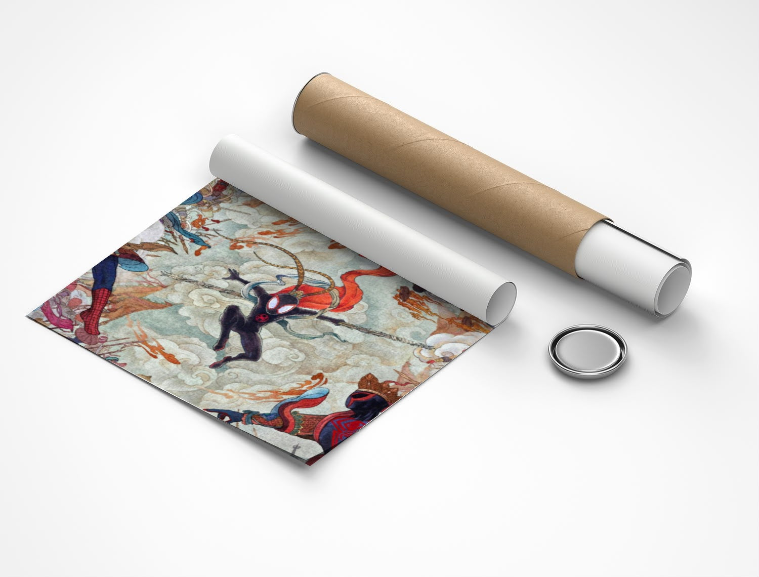 Rolled poster