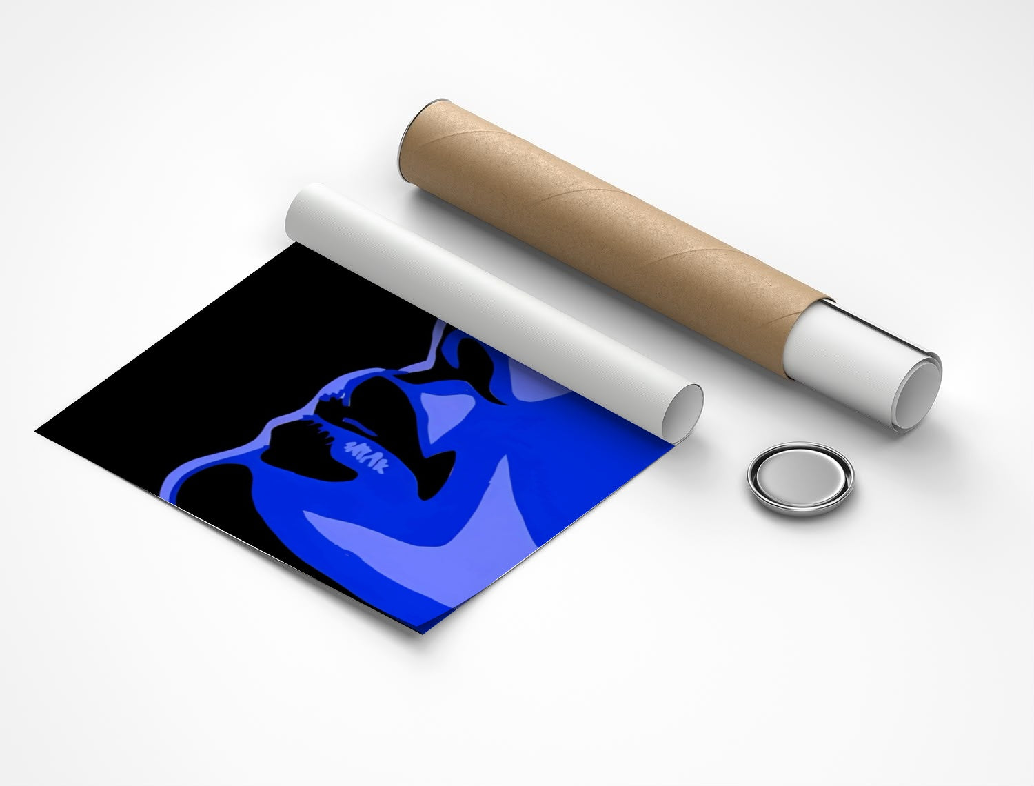 Rolled poster