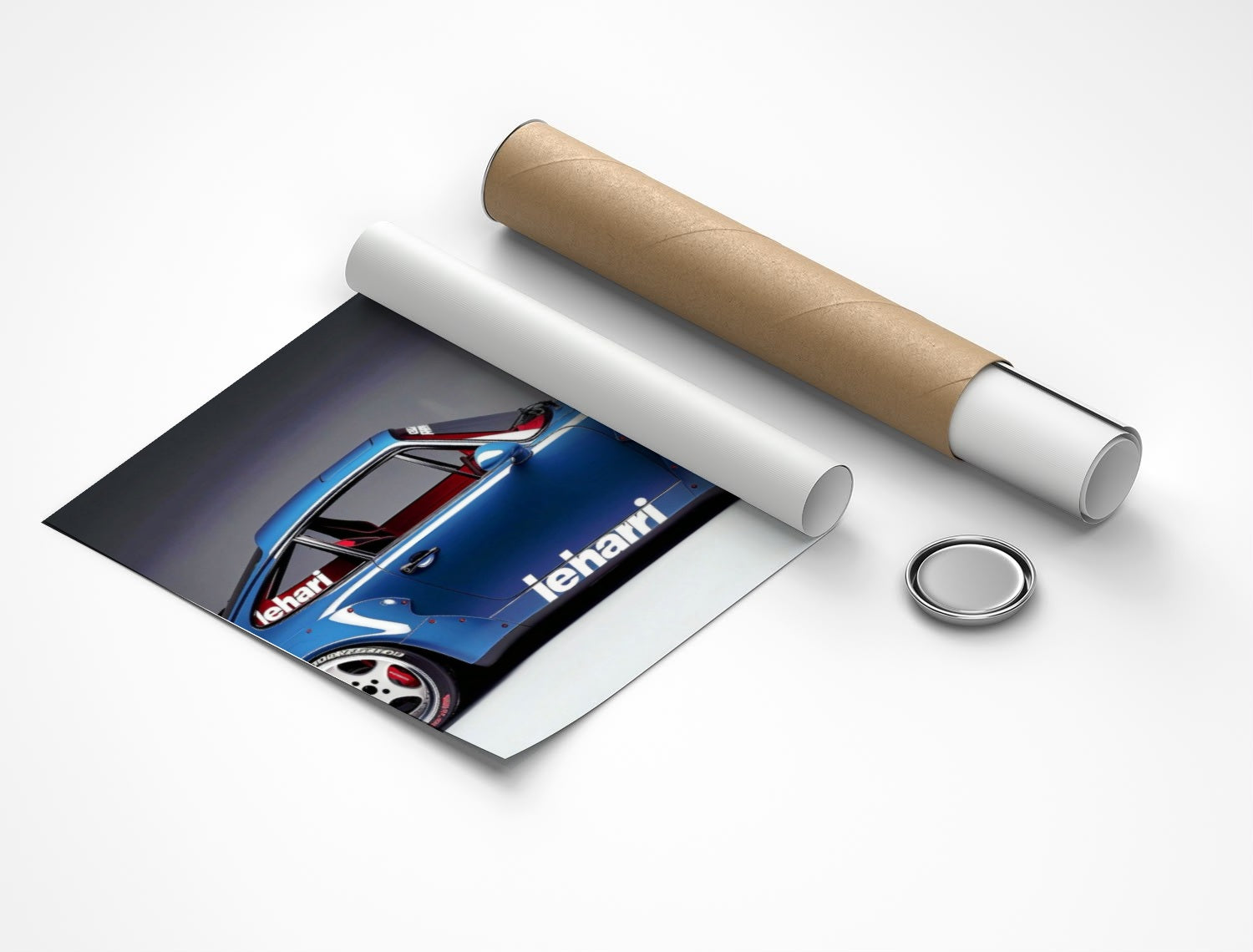 Rolled poster