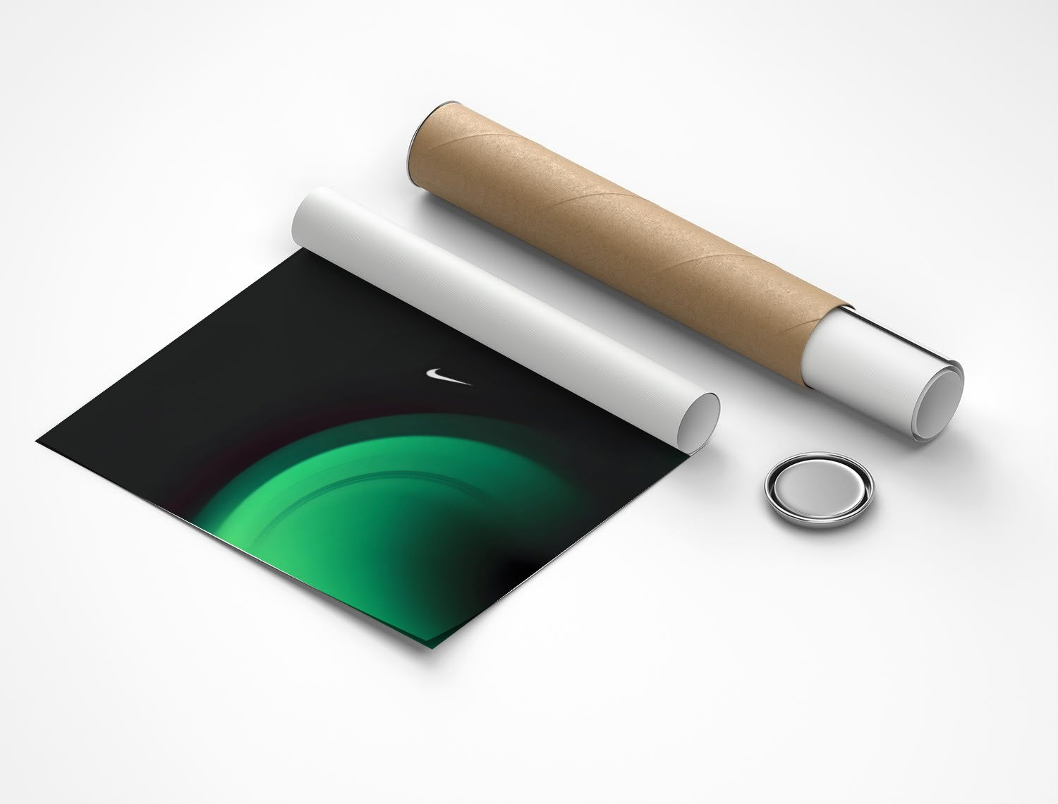 Rolled poster