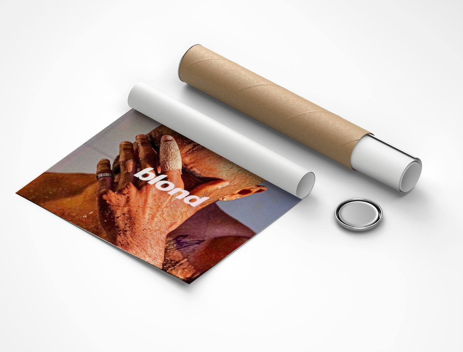 Rolled poster