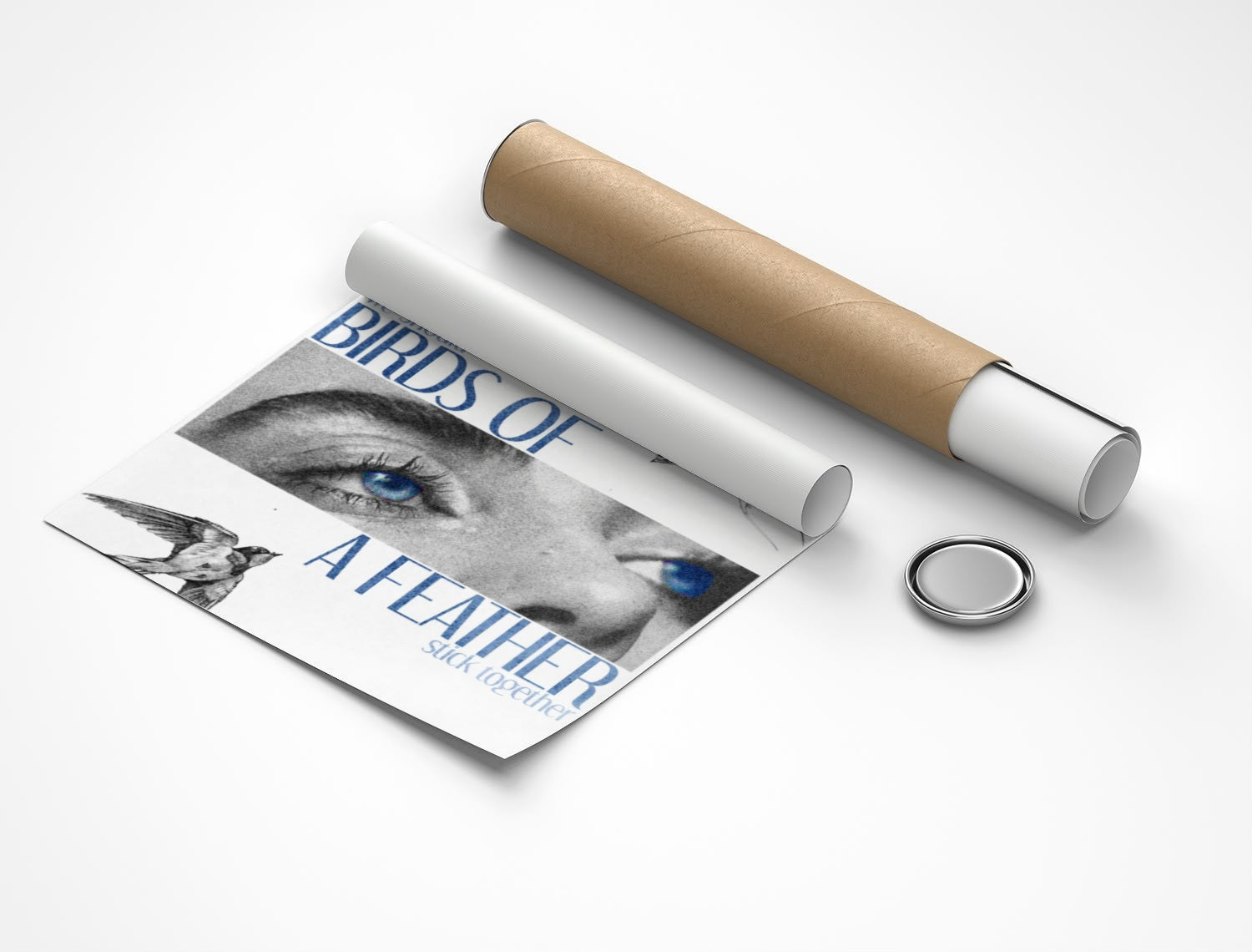 Rolled poster