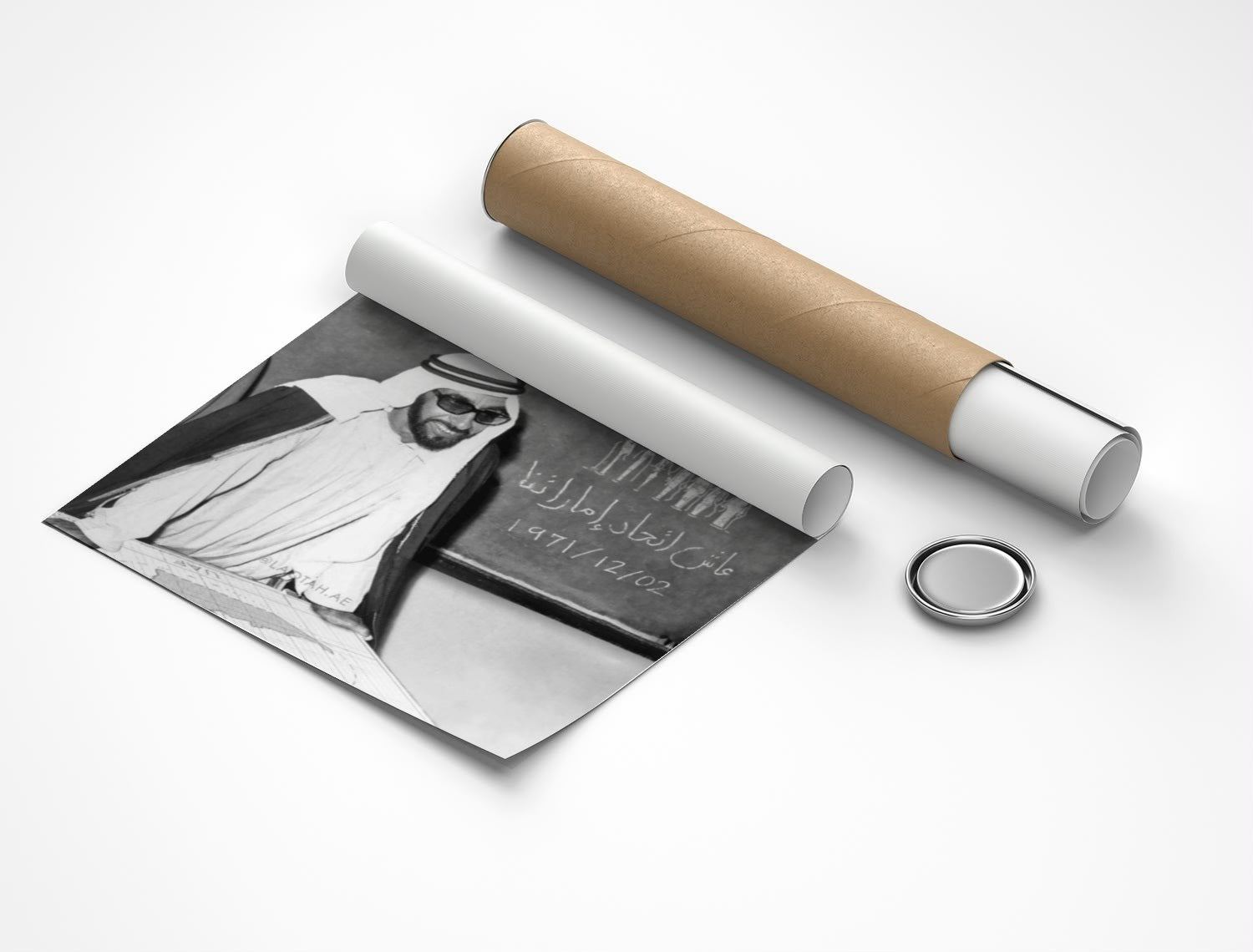 Rolled poster