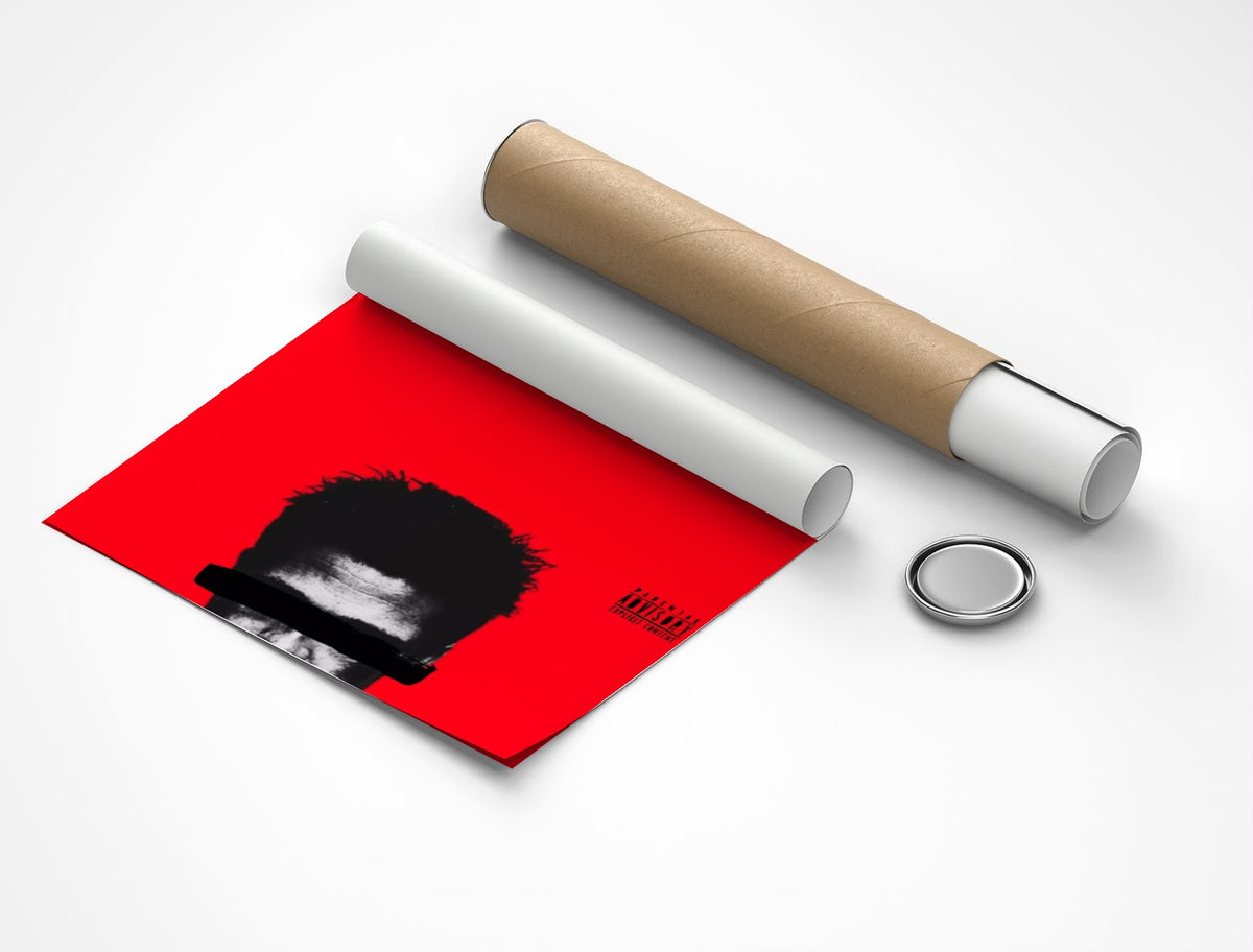 Rolled poster