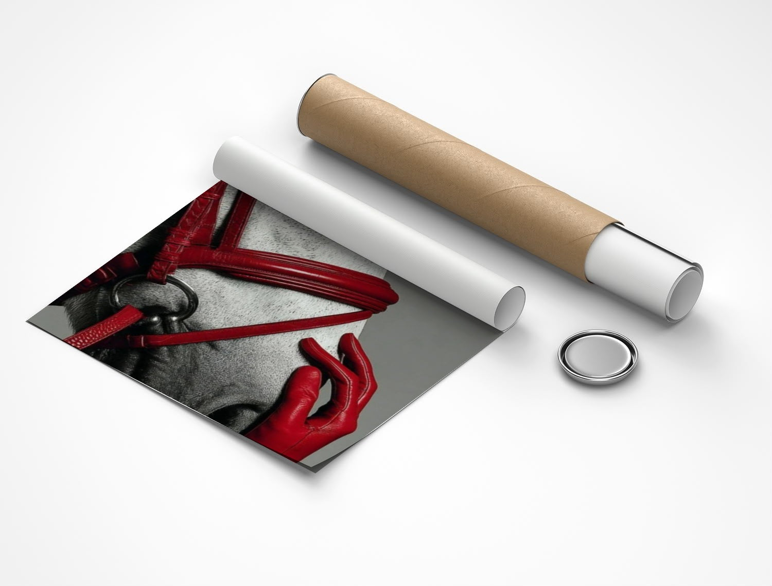 Rolled poster