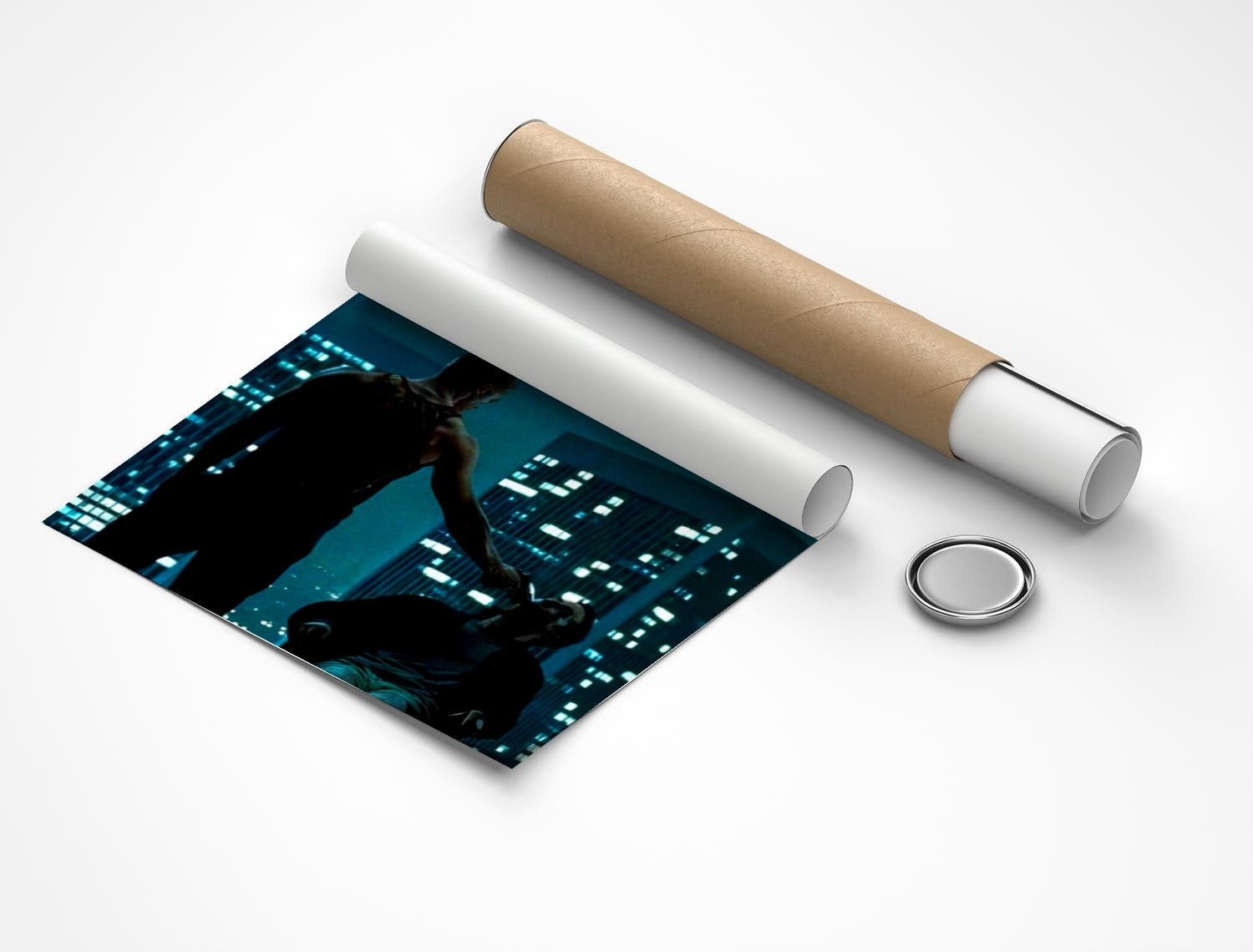 Rolled poster