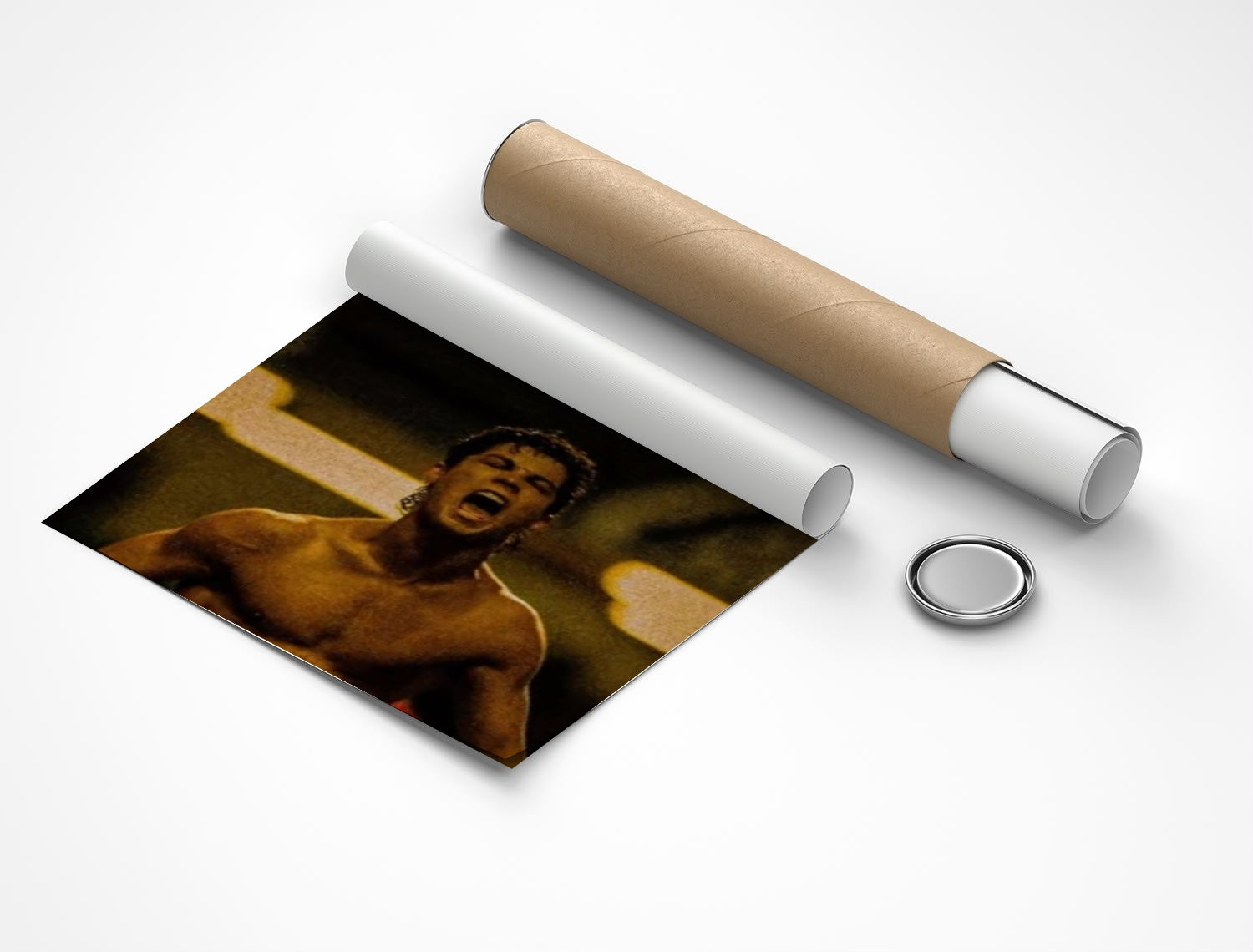 Rolled poster