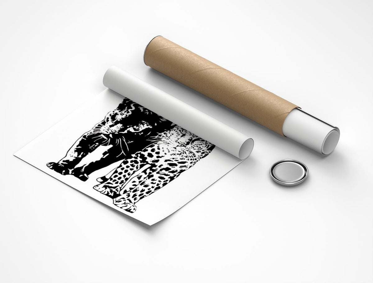Rolled poster