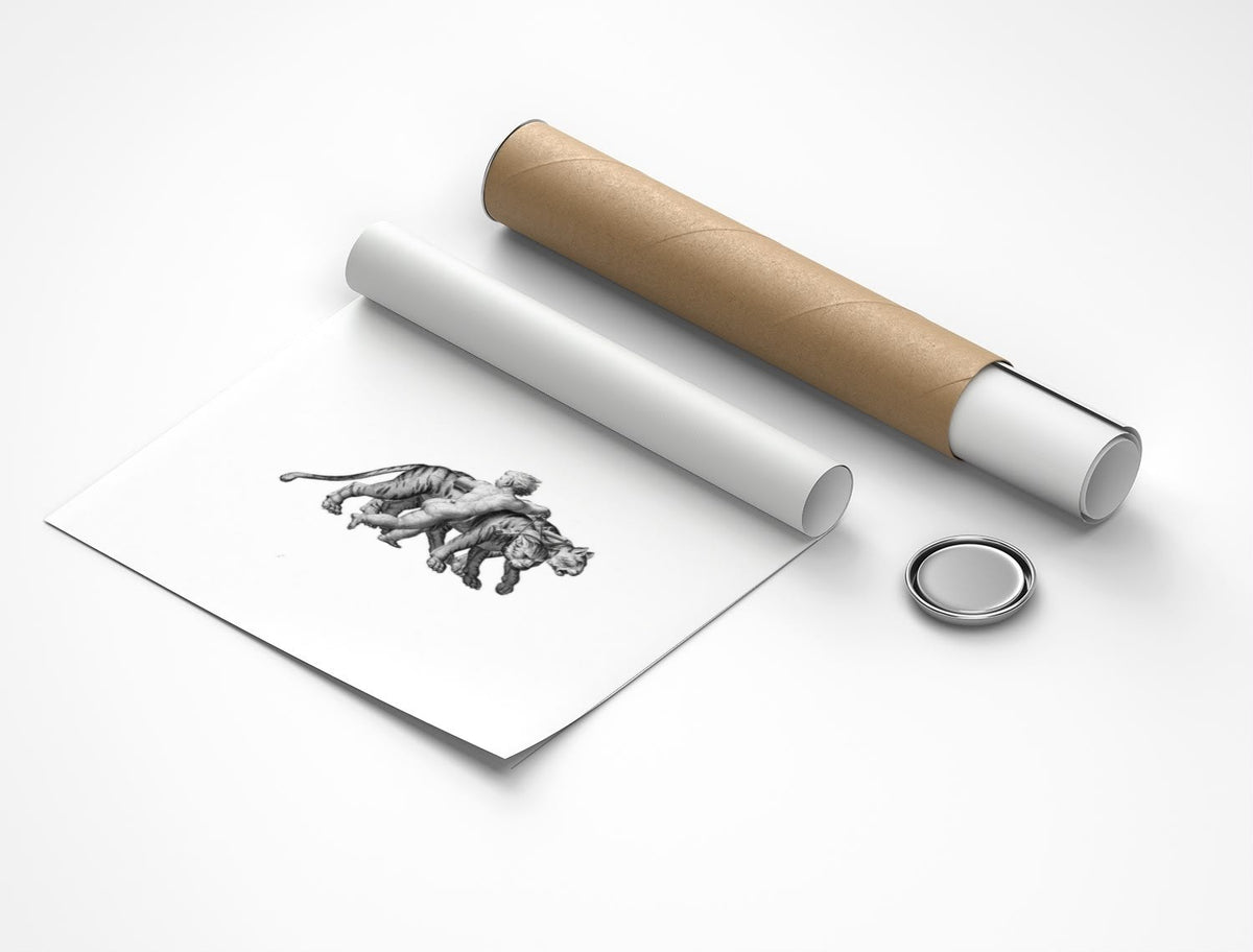 Rolled poster