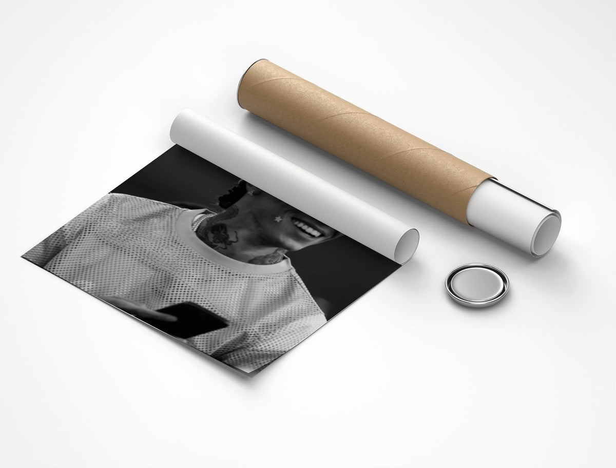 Rolled poster