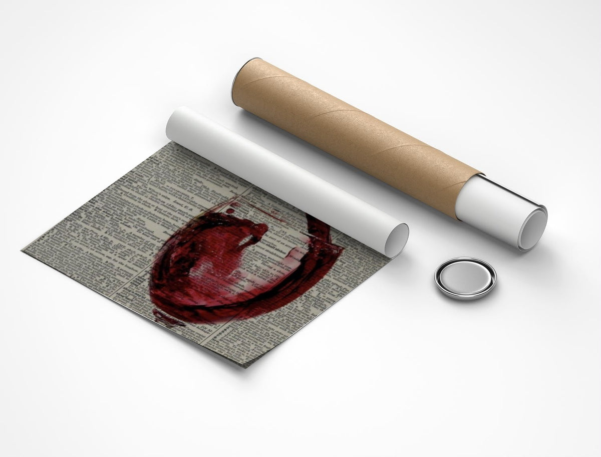 Rolled poster