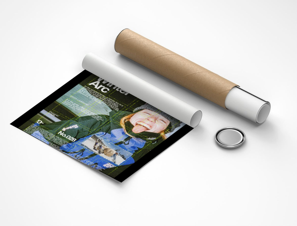 Rolled poster