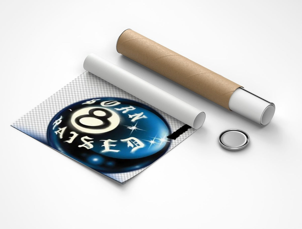 Rolled poster