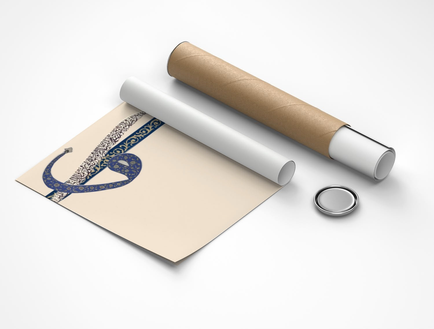 Rolled poster