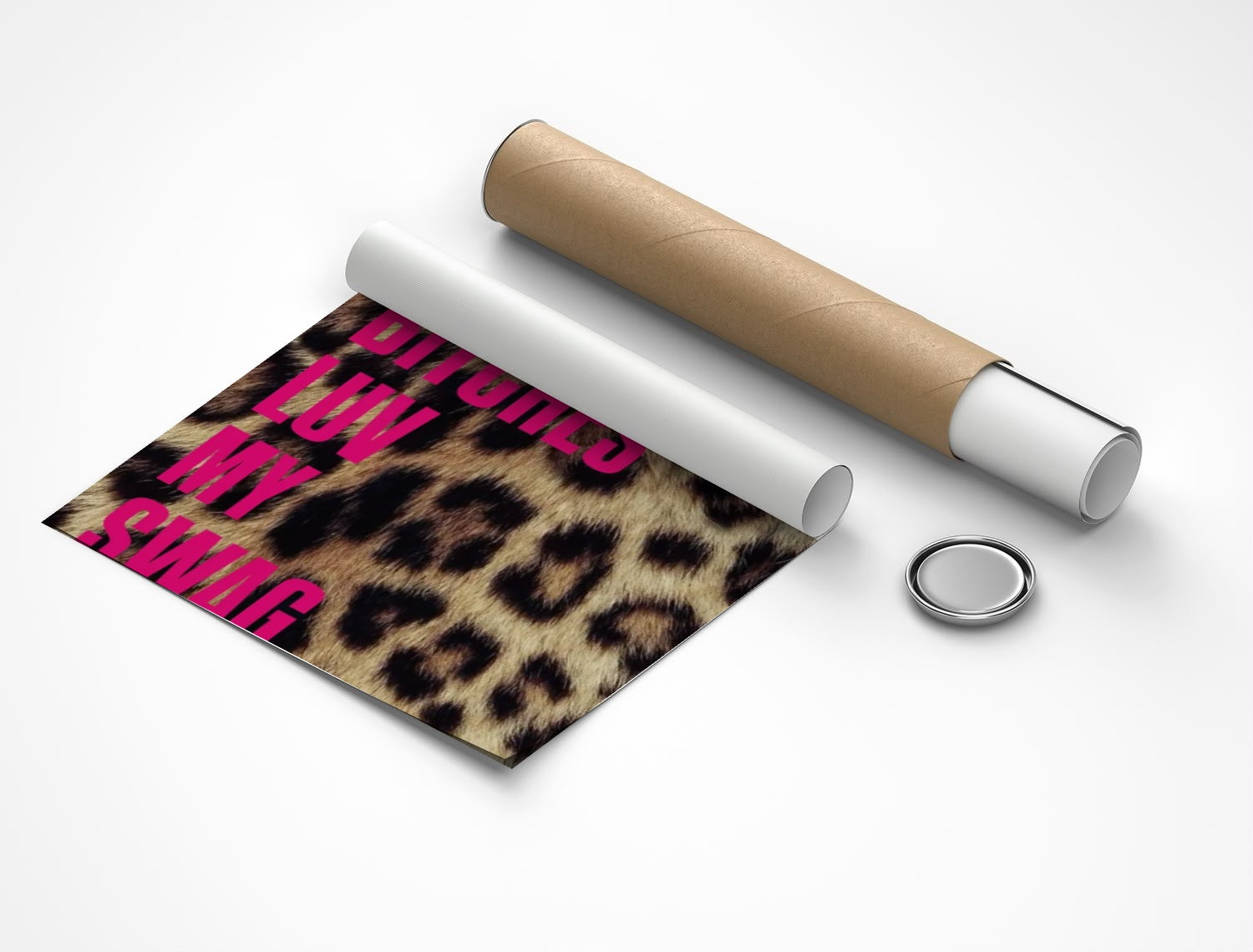Rolled poster