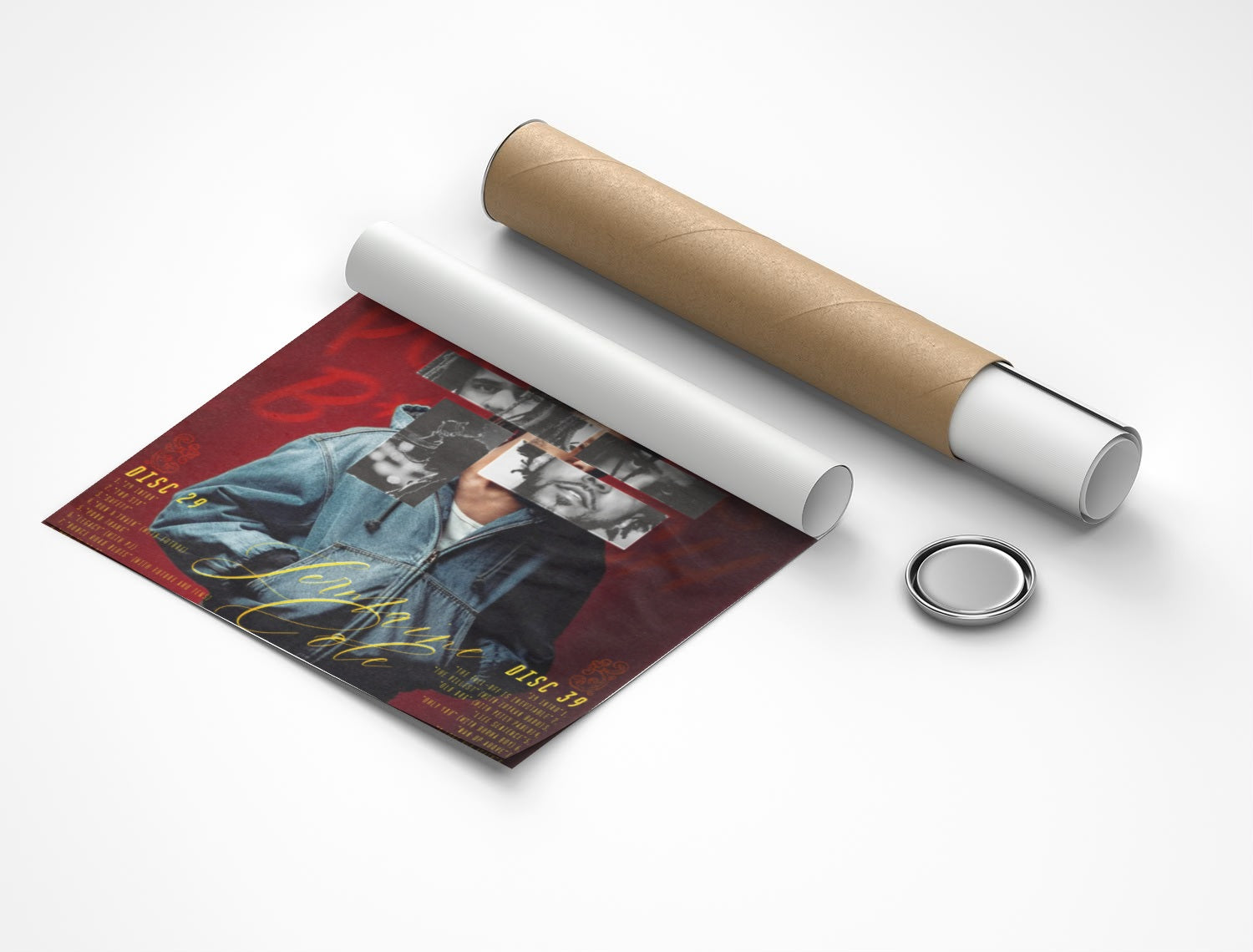 Rolled poster