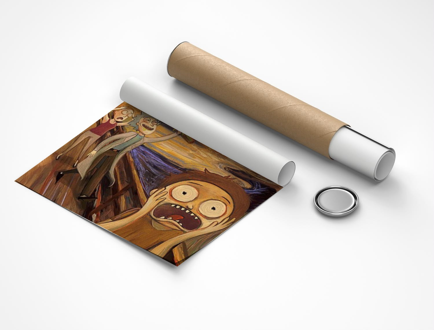Rolled poster