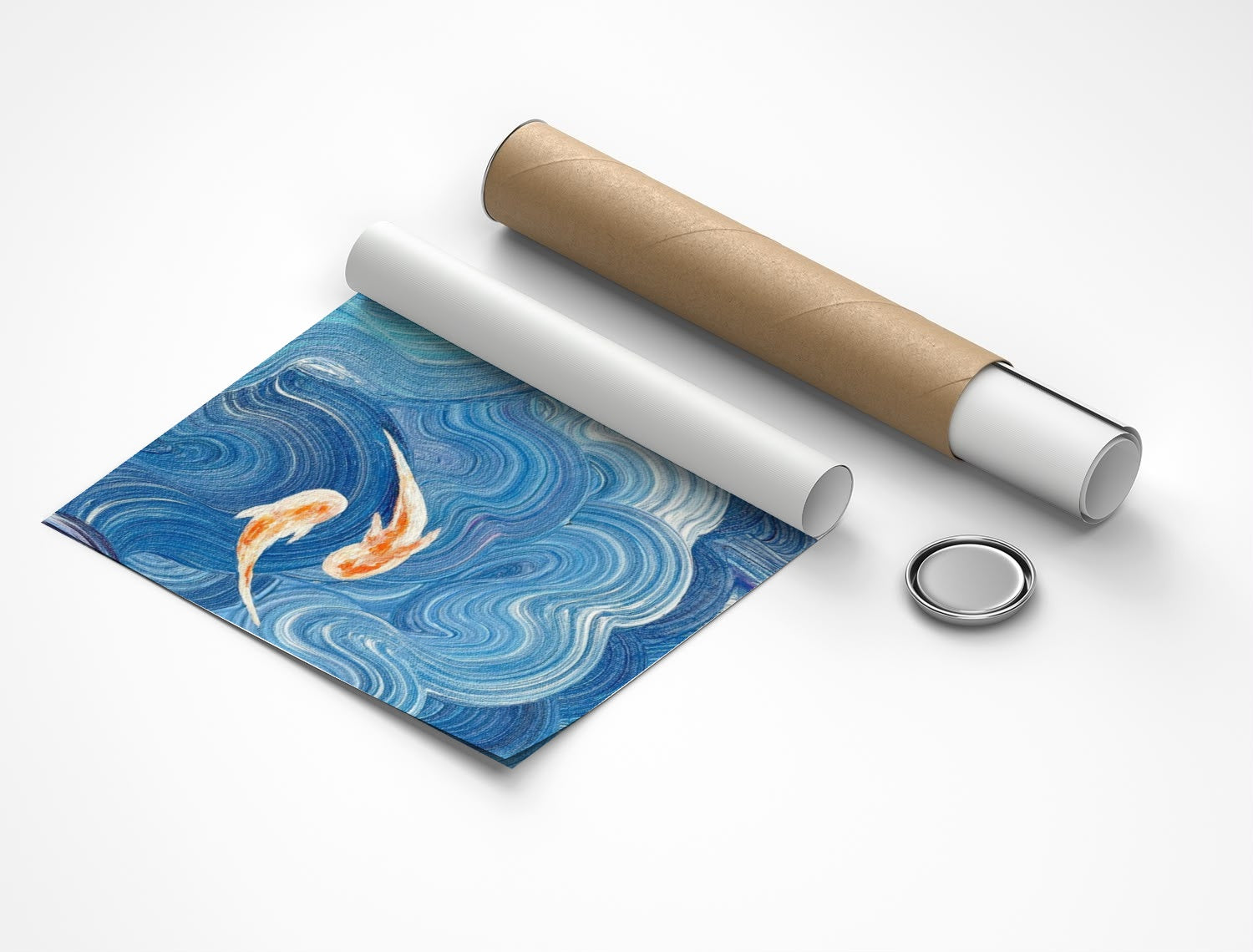 Rolled poster