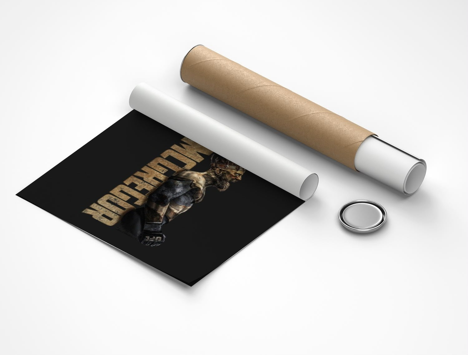 Rolled poster