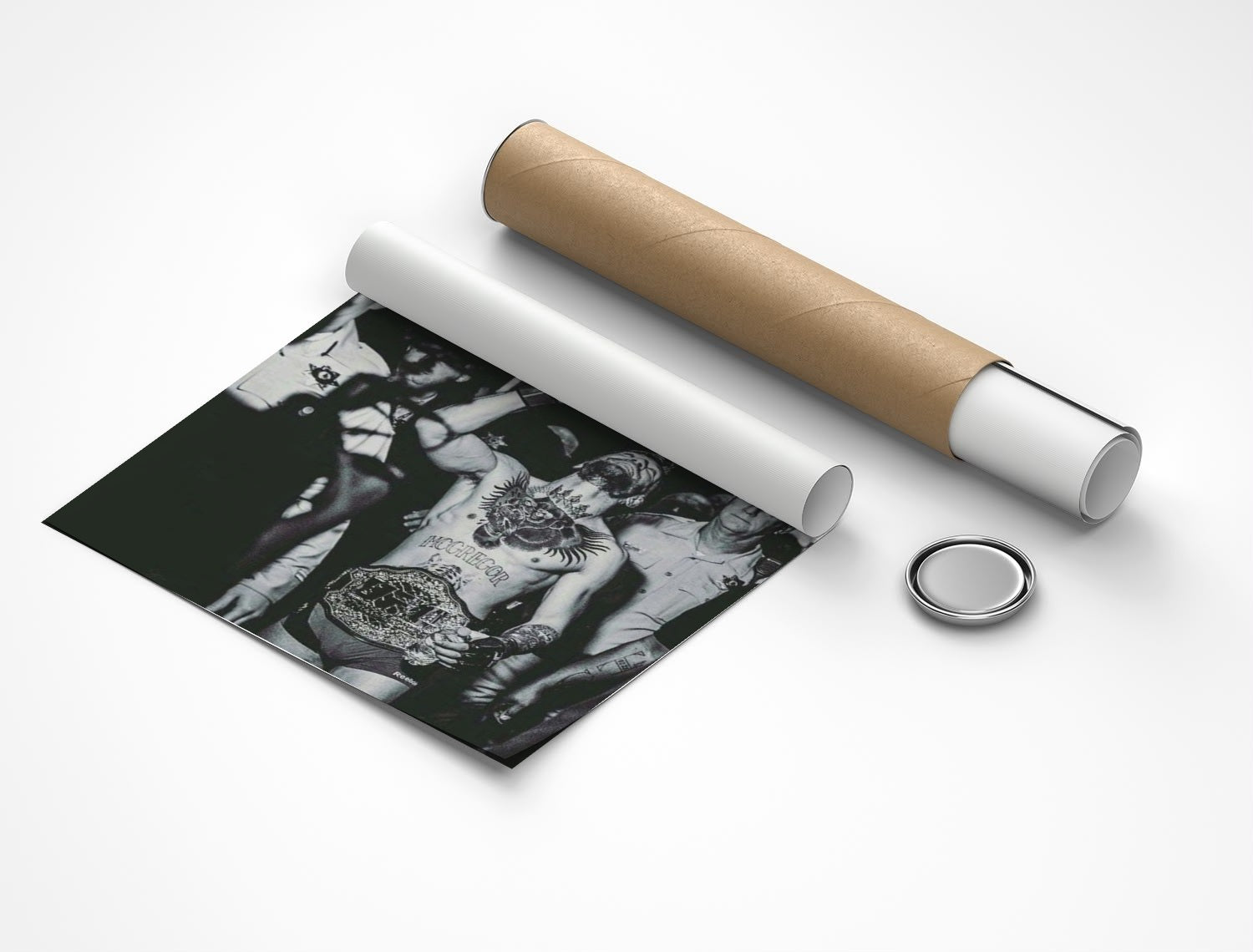 Rolled poster