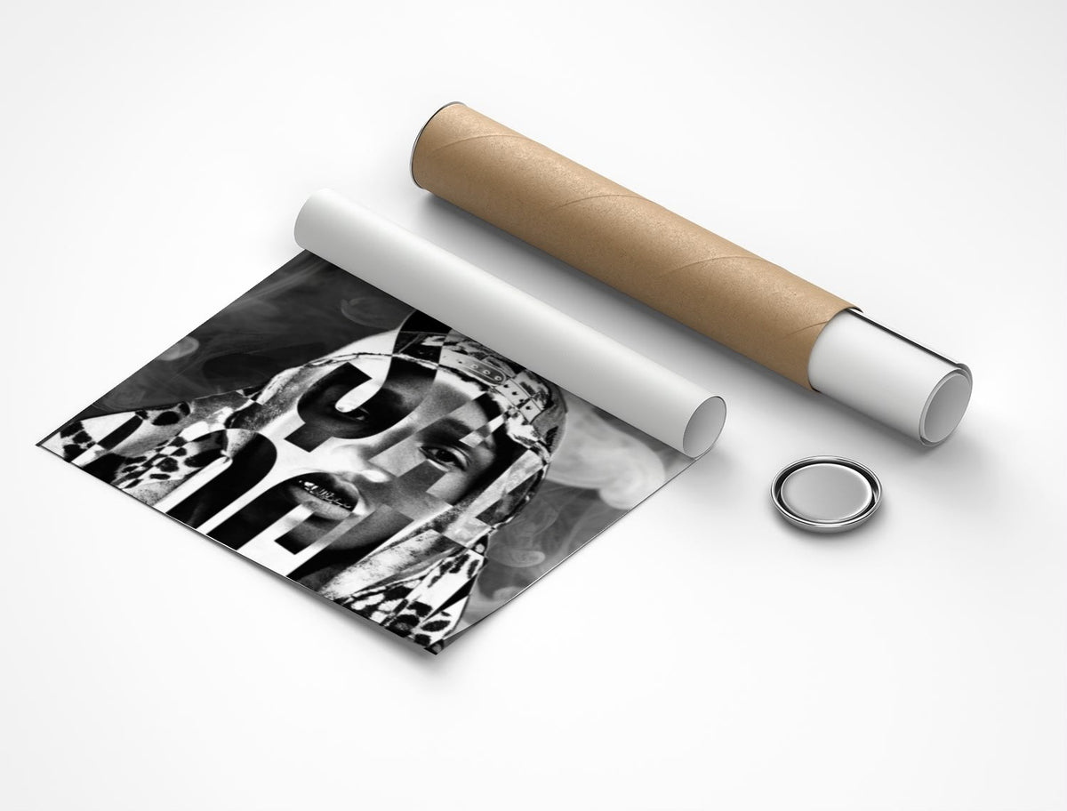 Rolled poster