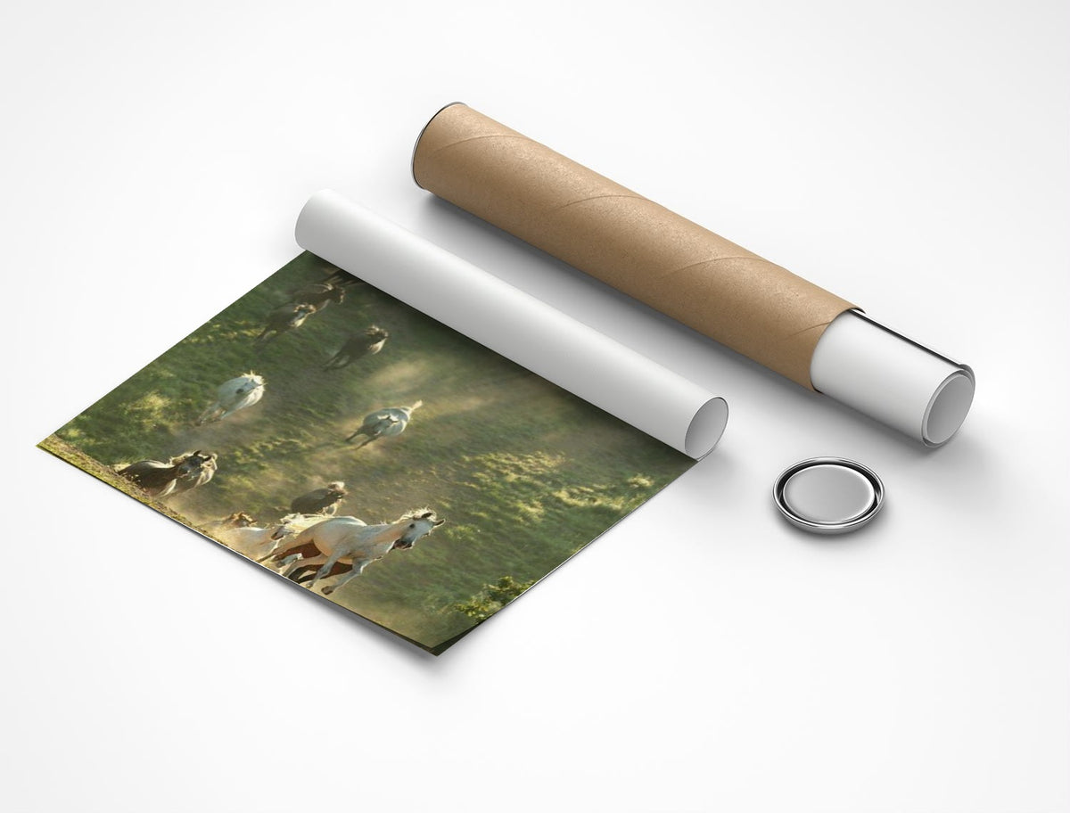 Rolled poster