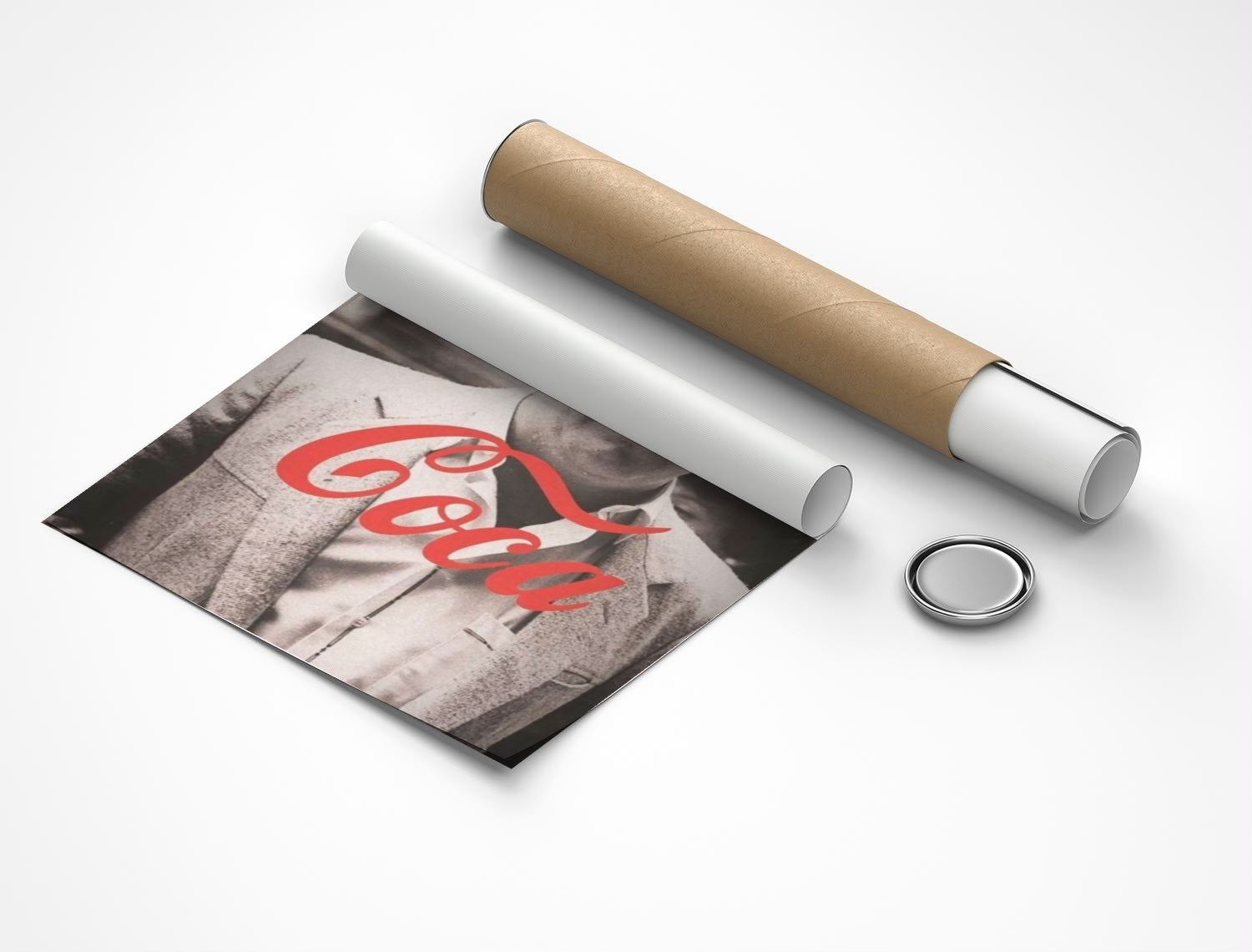 Rolled poster
