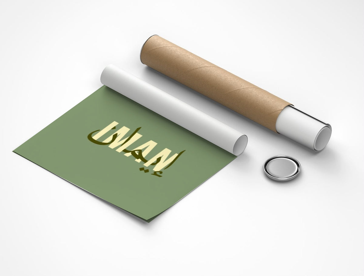 Rolled poster