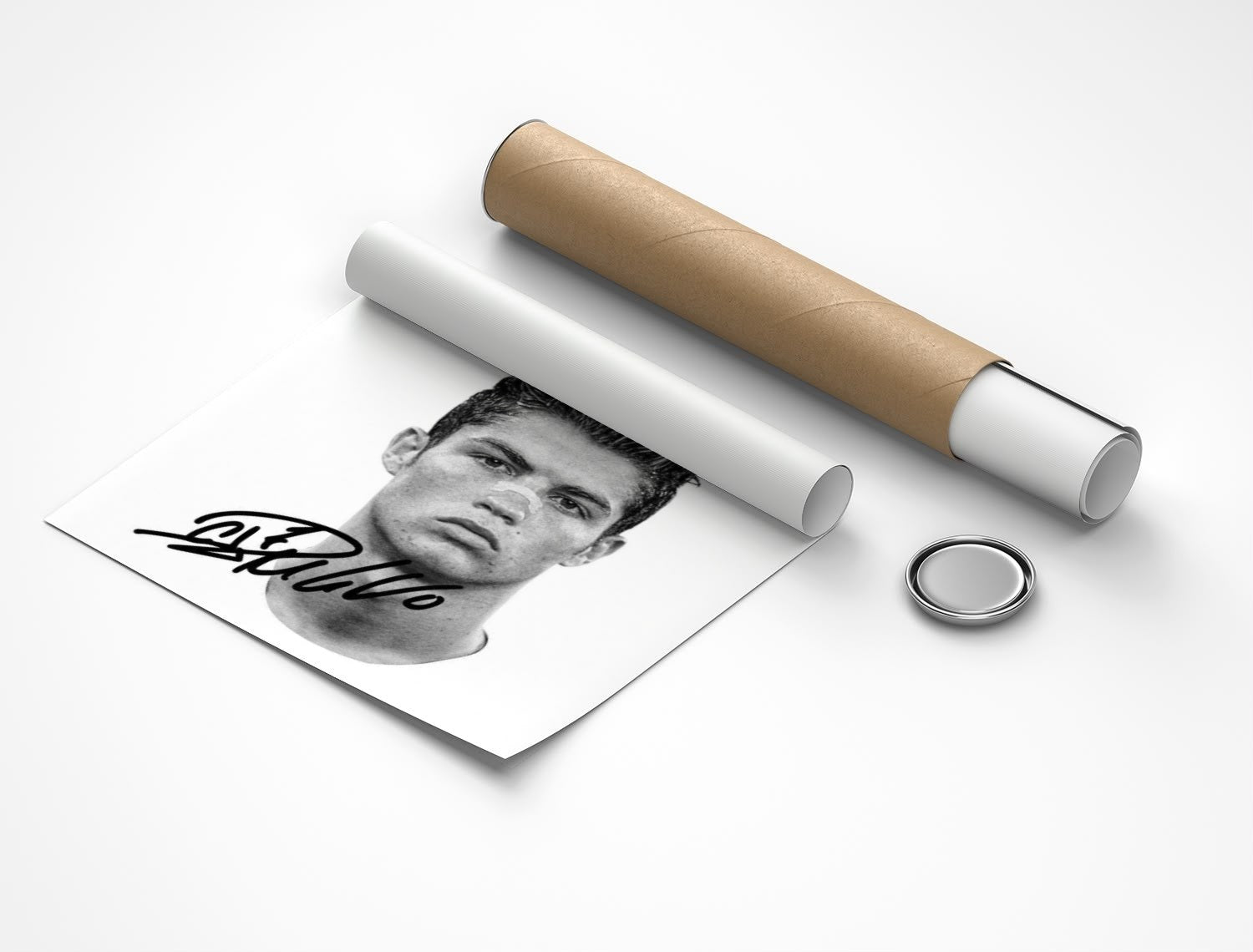Rolled poster