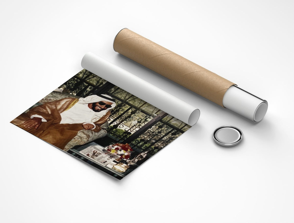 Rolled poster