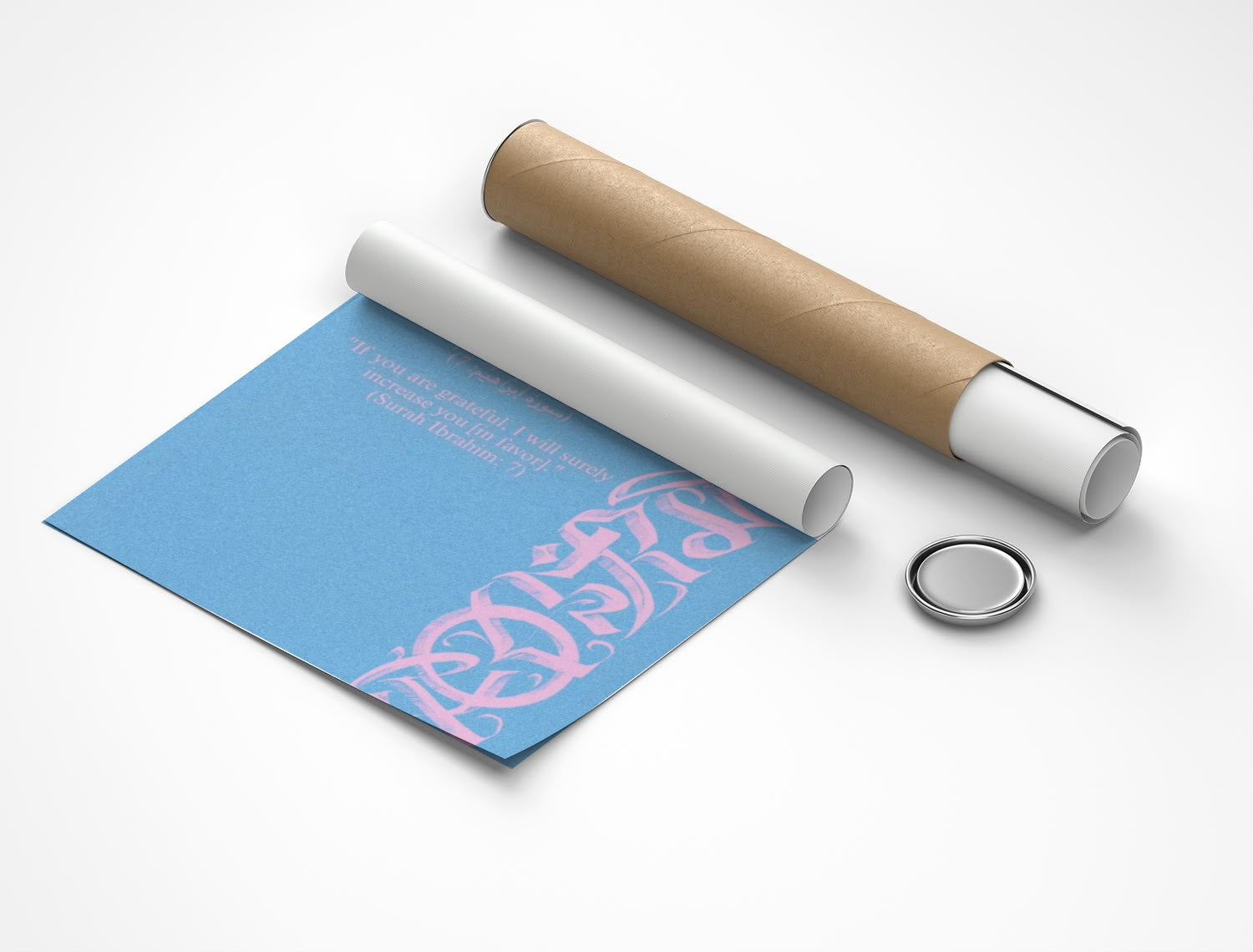 Rolled poster