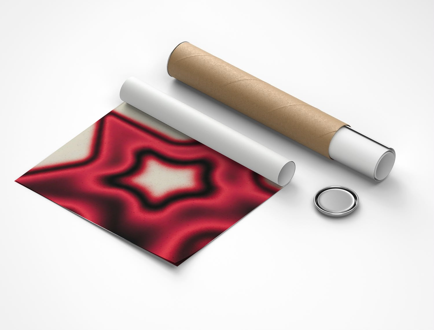 Rolled poster