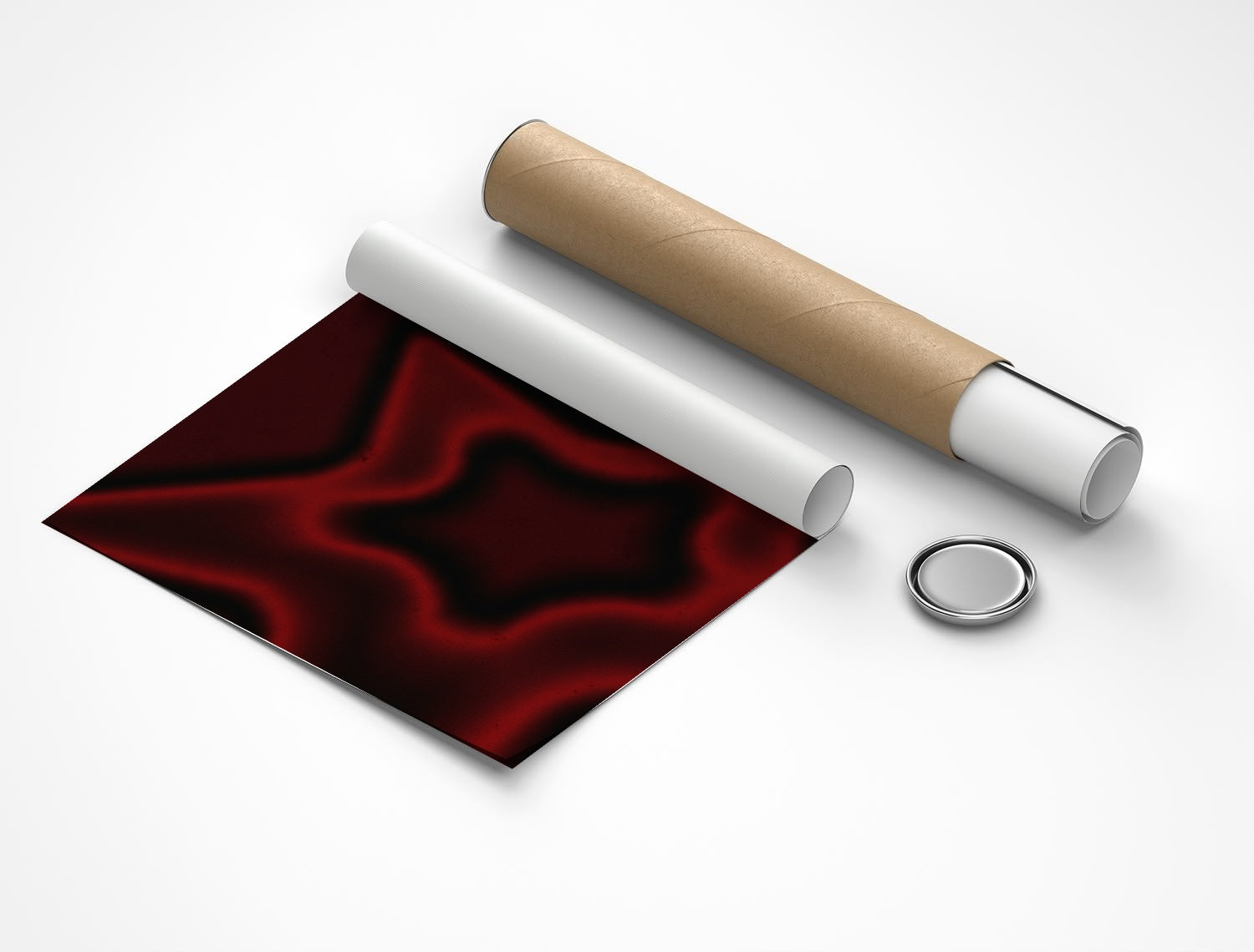 Rolled poster