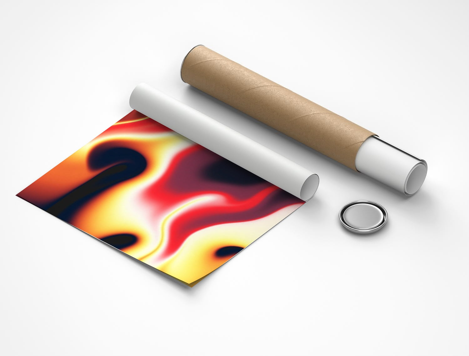Rolled poster