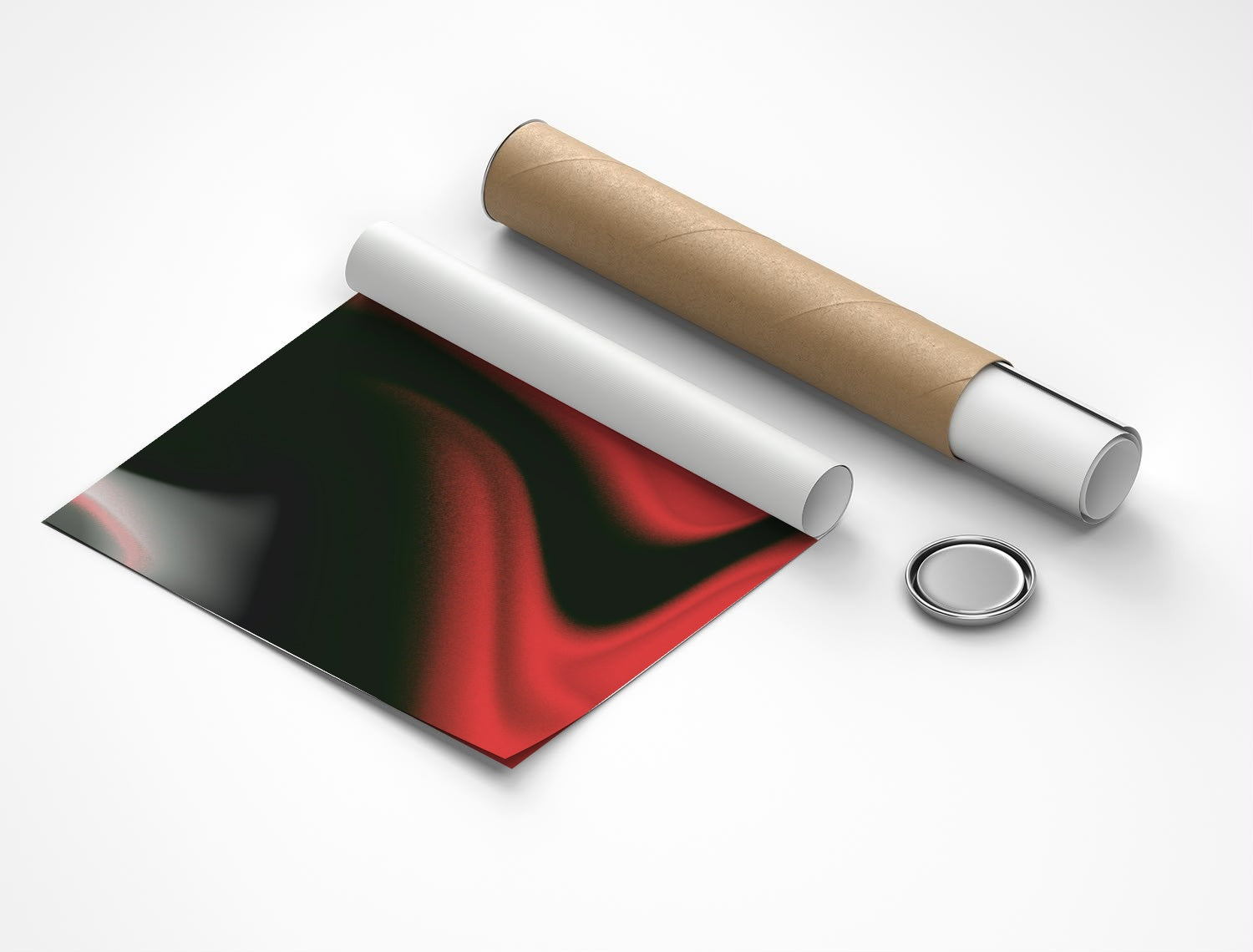Rolled poster