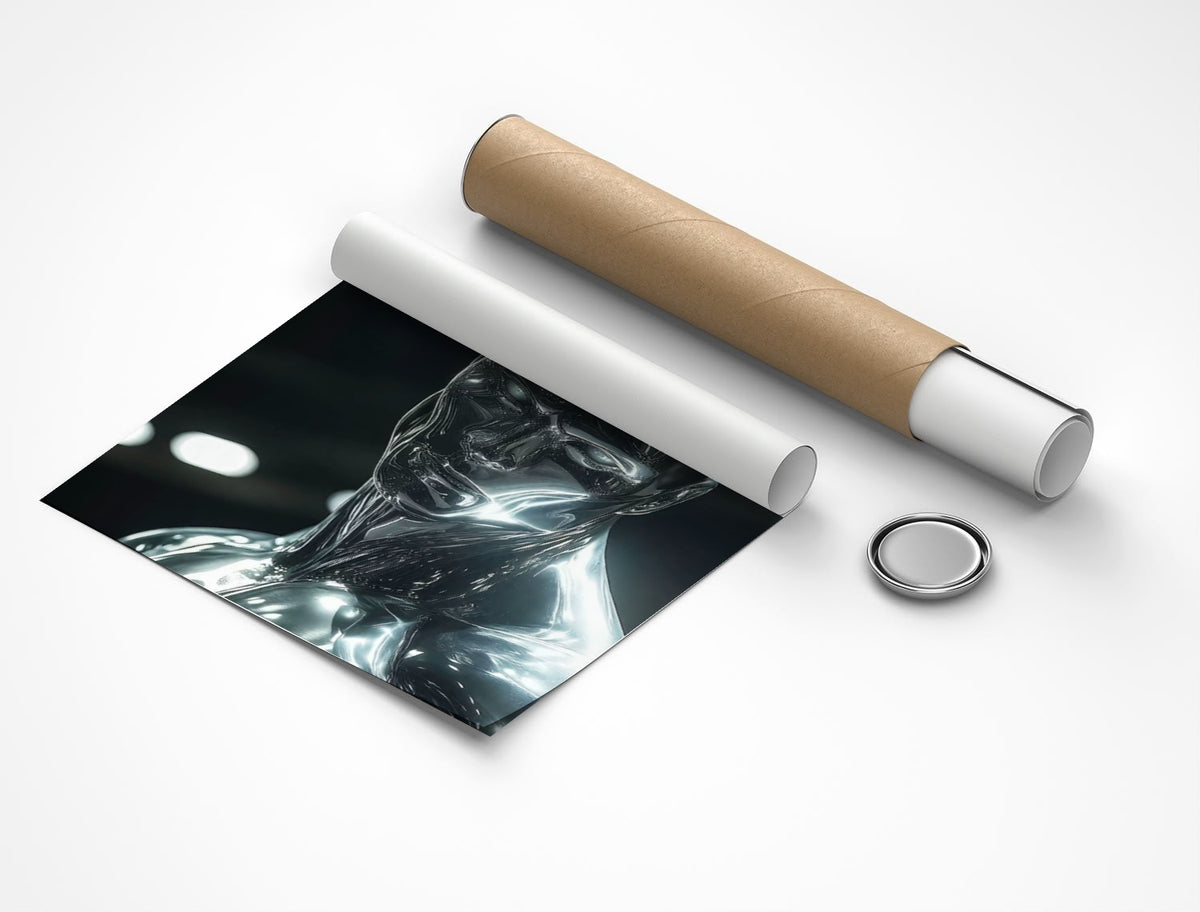 Rolled poster