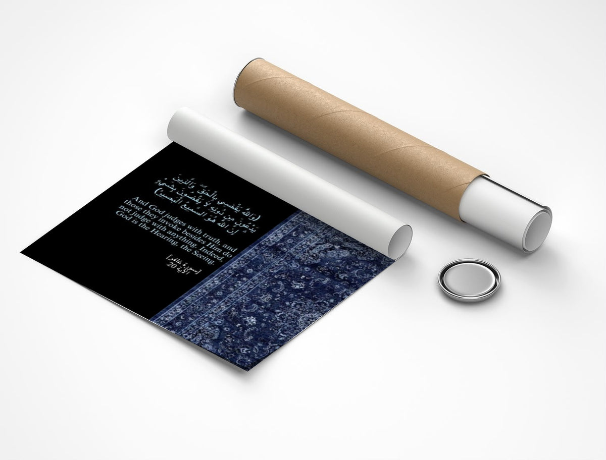 Rolled poster