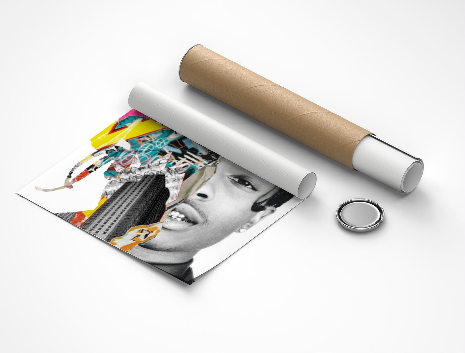 Rolled poster
