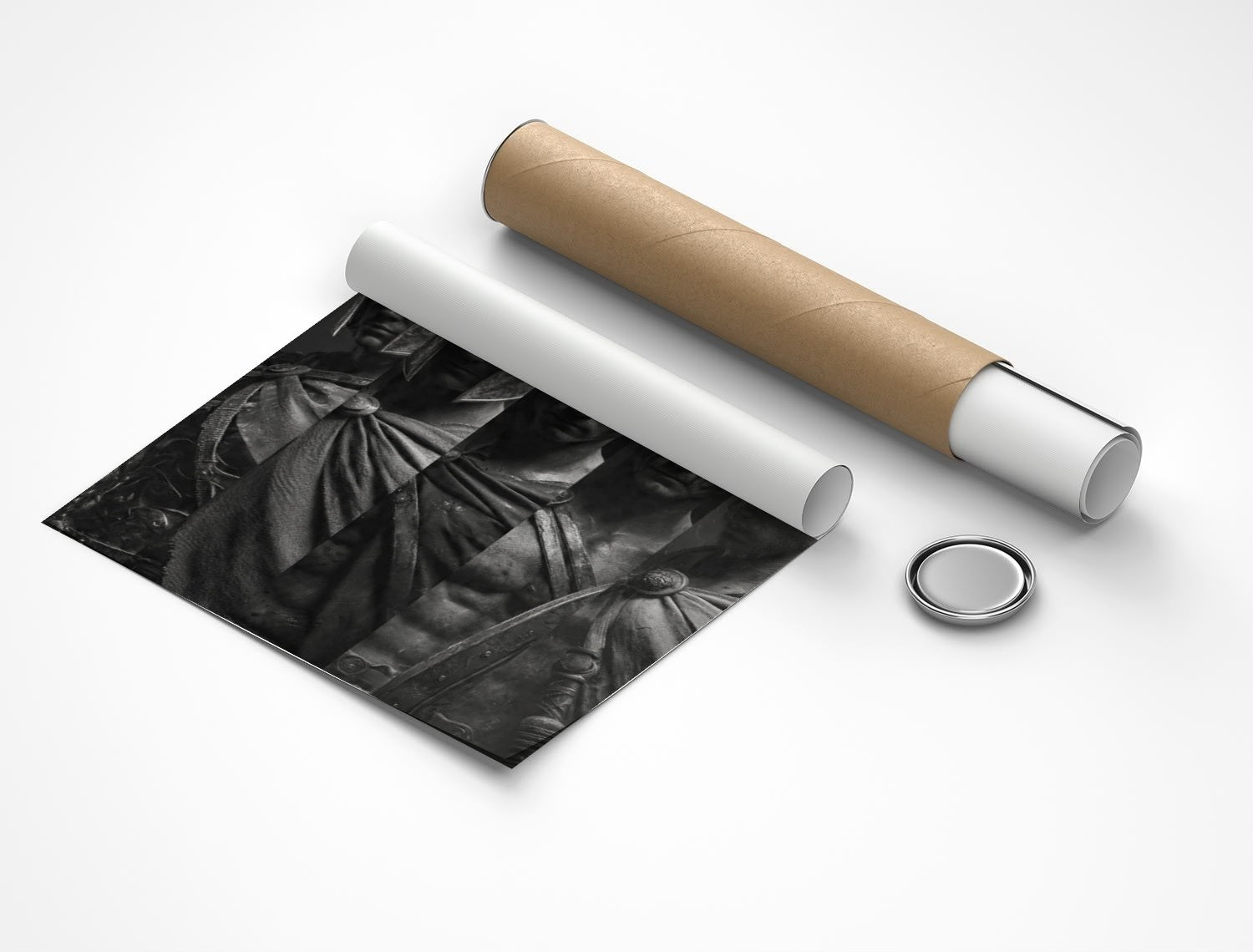 Rolled poster