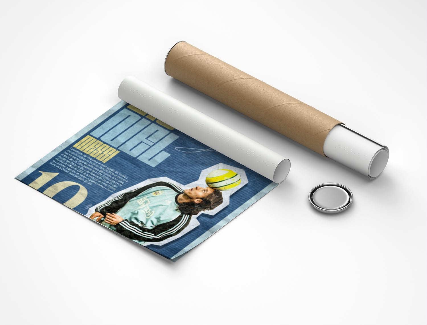 Rolled poster