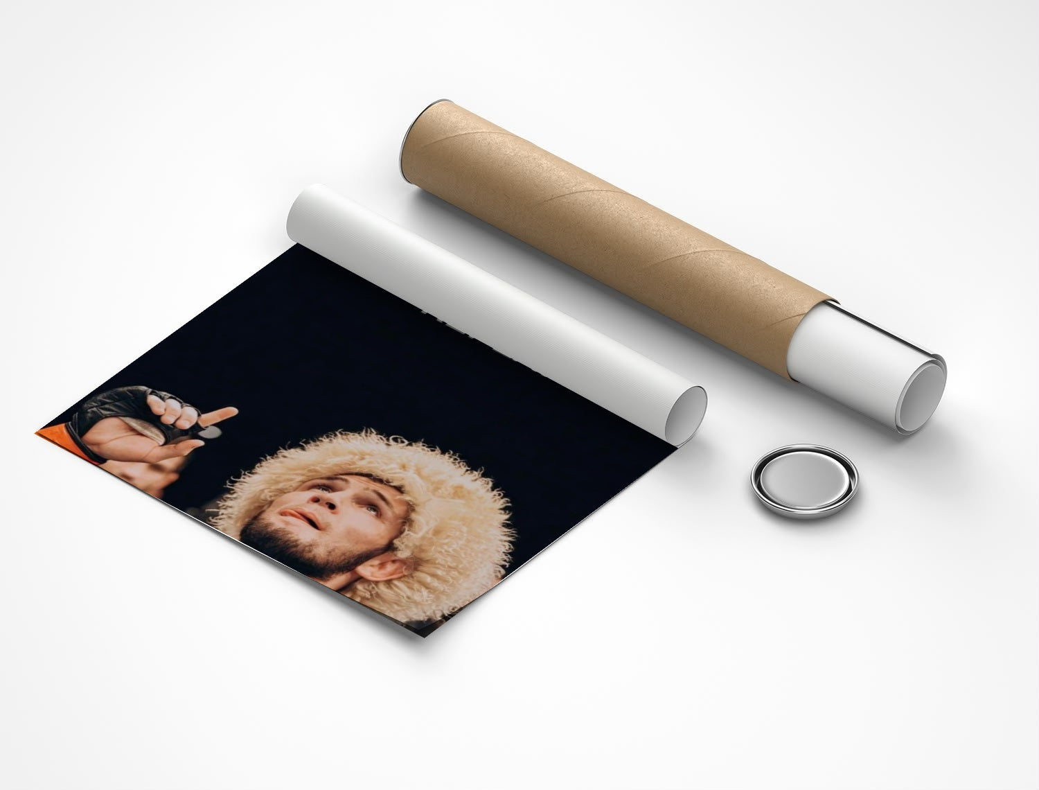 Rolled poster